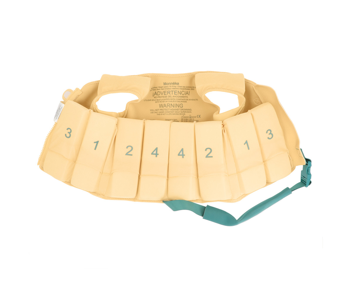 Chaleco Flotador Aprendizaje Whale Teal - Imagen 4