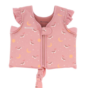 Chaleco Flotador Aprendizaje Whale Pink