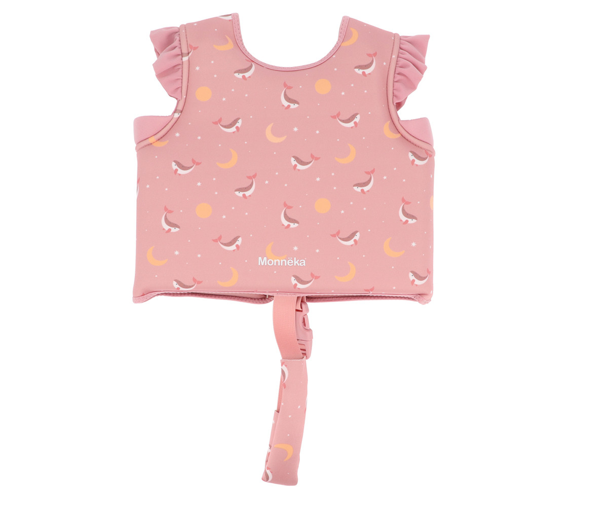 Chaleco Flotador Aprendizaje Whale Pink - Imagen 2