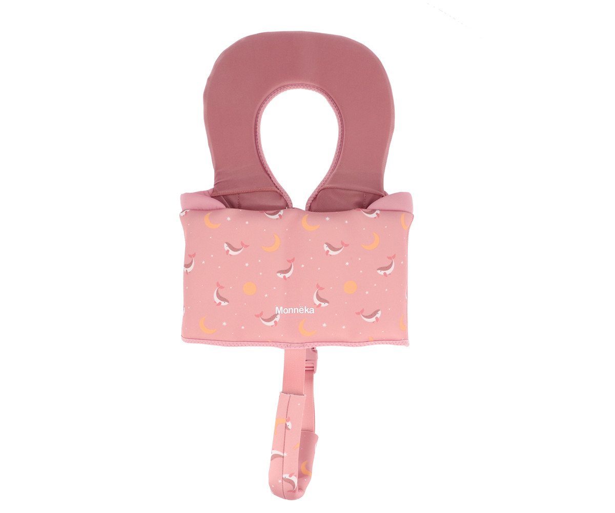 Chaleco Flotador Aprendizaje Whale Pink Talla 1-2 años - Imagen 2