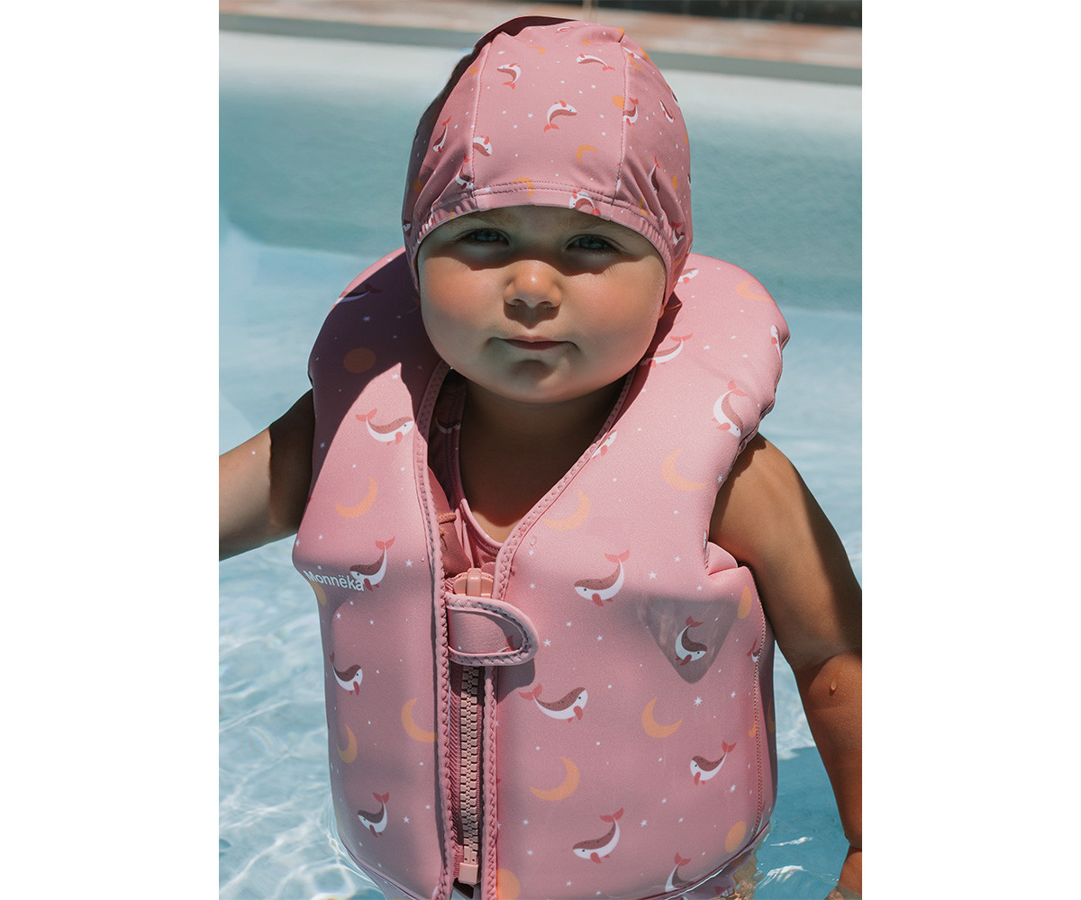 Chaleco Flotador Aprendizaje Whale Pink Talla 1-2 años - Imagen 5