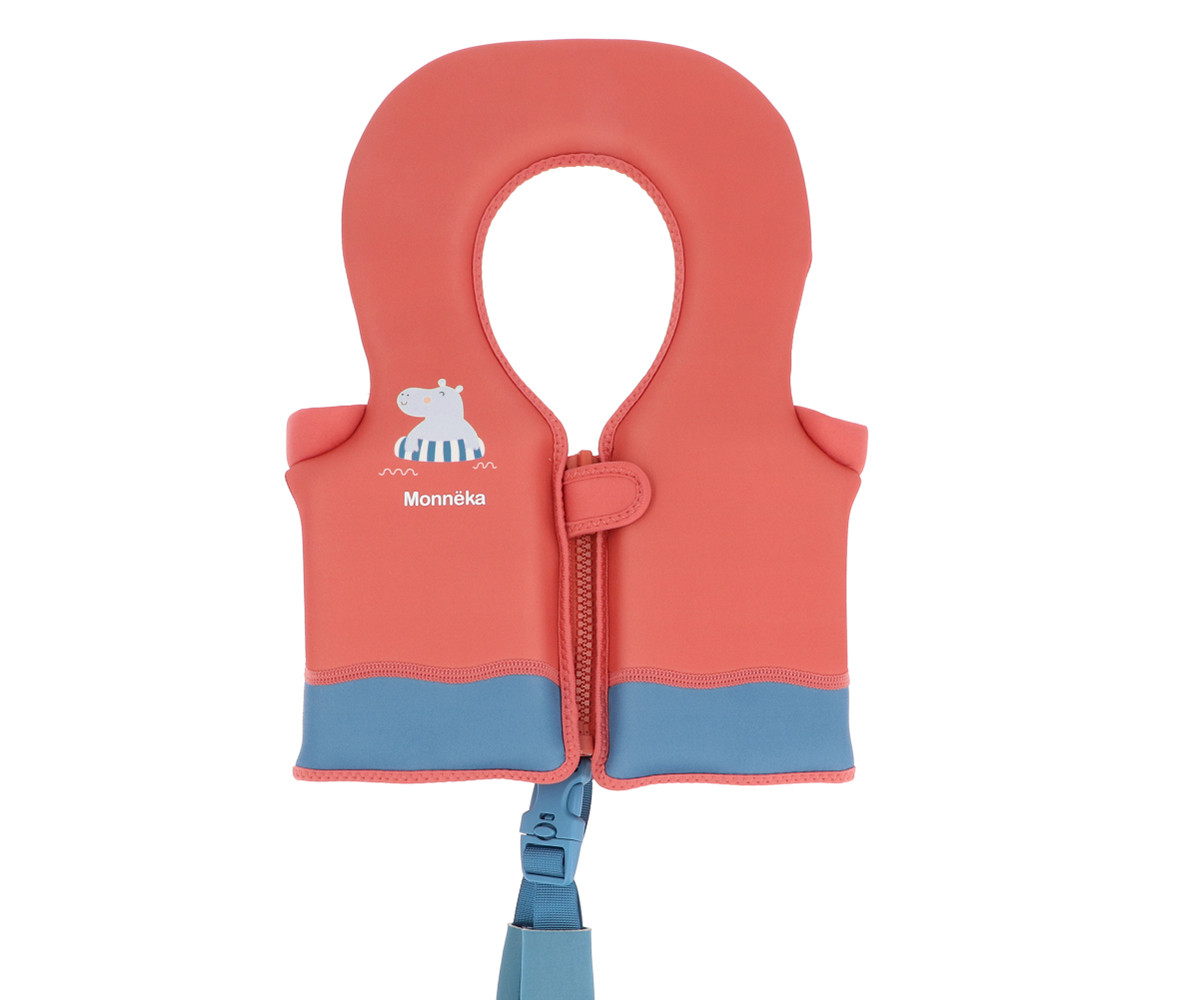 Chaleco Flotador Aprendizaje Hippos Talla 1-2 años