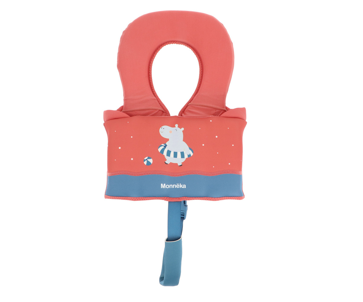 Chaleco Flotador Aprendizaje Hippos Talla 1-2 años - Imagen 2