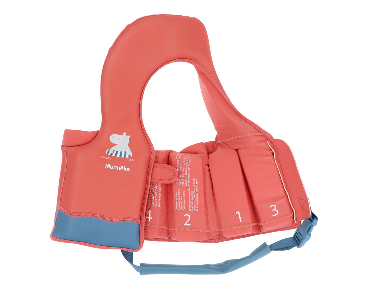 Chaleco Flotador Aprendizaje Hippos Talla 1-2 años - Imagen 4