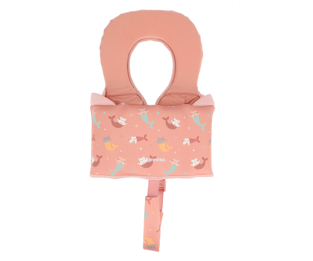 Chaleco Flotador Aprendizaje Mermaid Cats Talla 1-2 años - Imagen 3