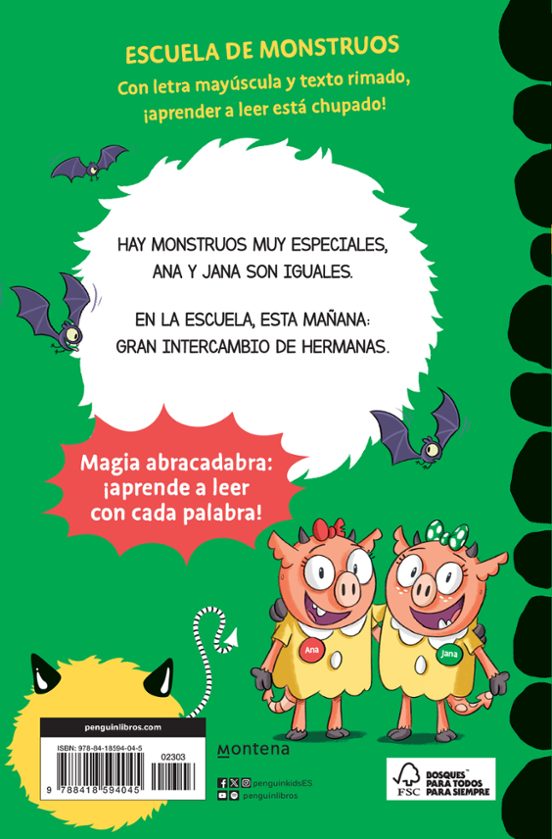 Aprender a leer en la Escuela de Monstruos 3 - Las iguales son especiales - Imagen 2