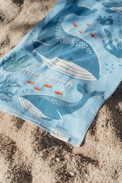 Toalla de Playa World Blue 60x120cm - Imagen 3