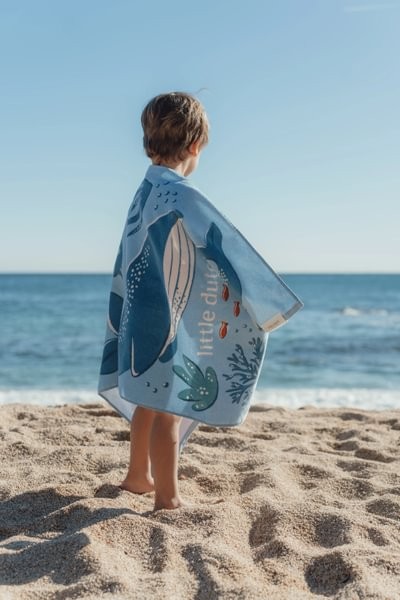 Toalla de Playa World Blue 60x120cm - Imagen 5