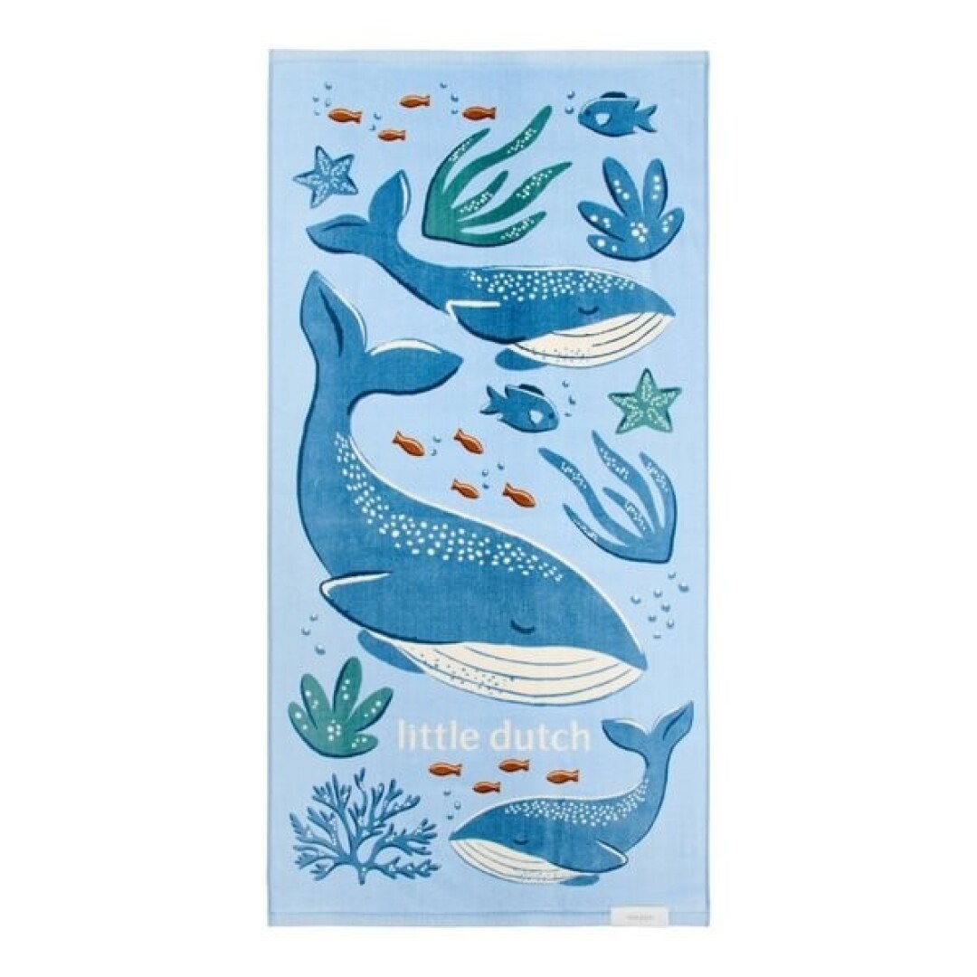 Toalla de Playa World Blue 60x120cm