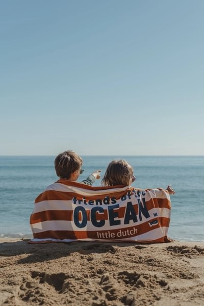 Toalla de Playa World Brown 60x120cm - Imagen 3