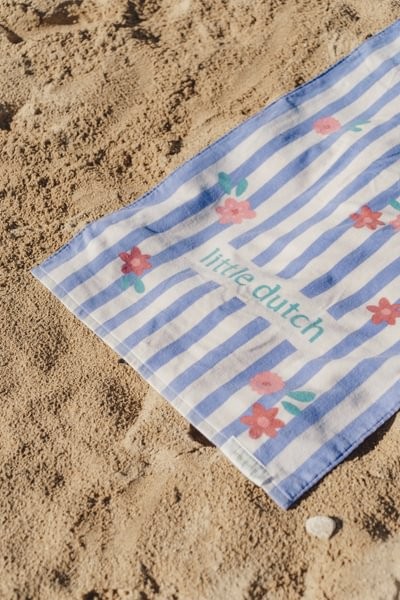 Toalla de Playa Purple Stripe 60x120cm - Imagen 3