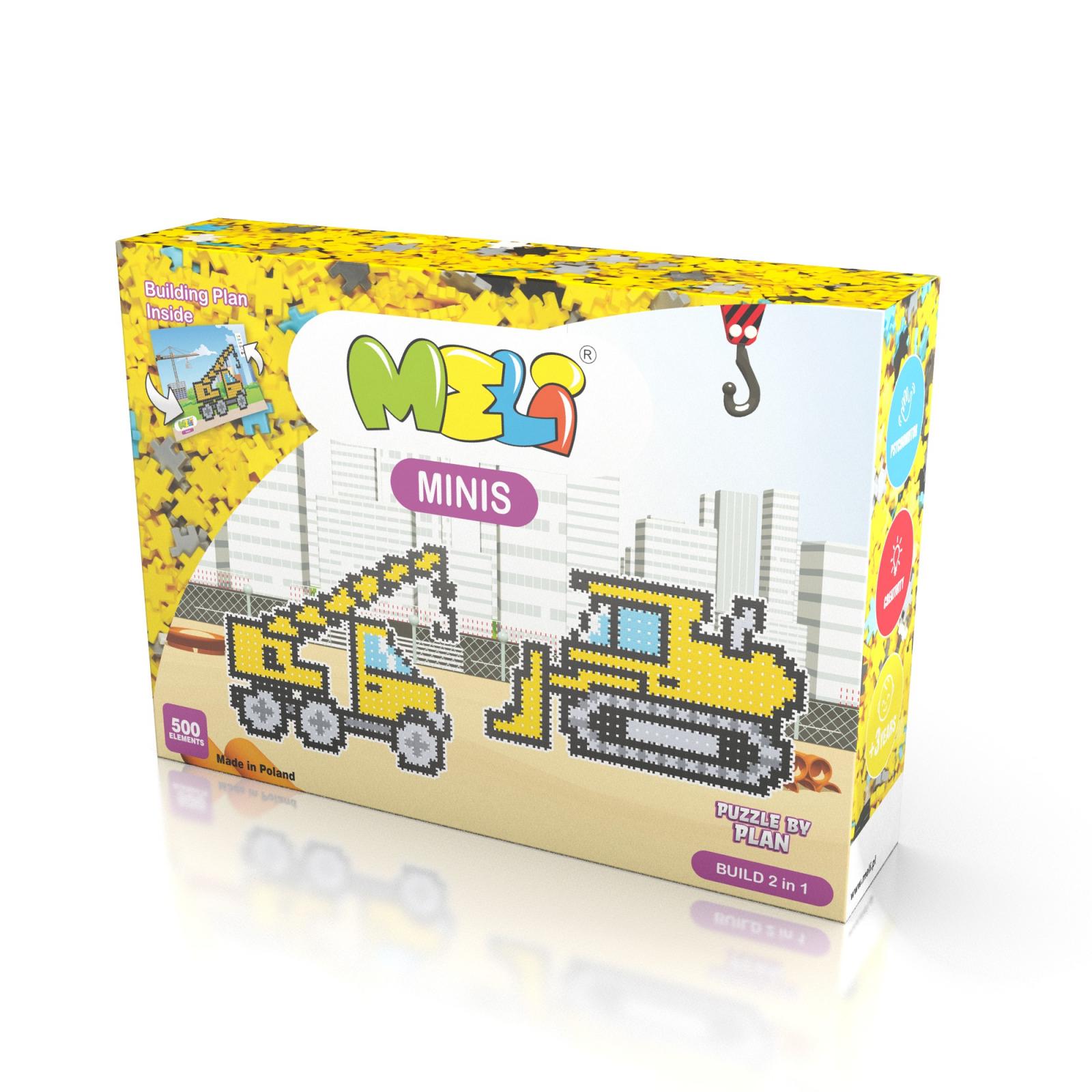 MELI Minis Tematic 2 en 1 Construcciones