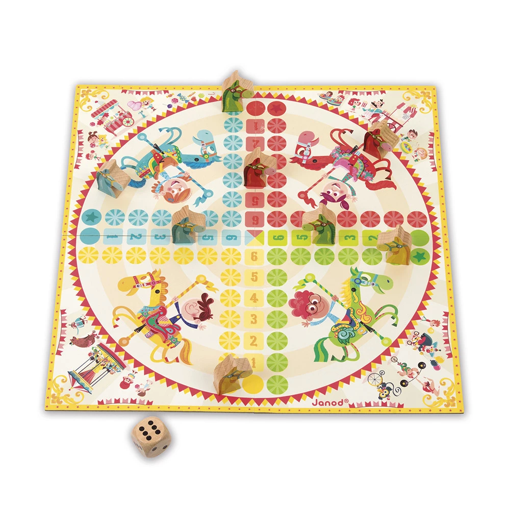 Juegos de Carrusel de Damas y Ludo - Imagen 4