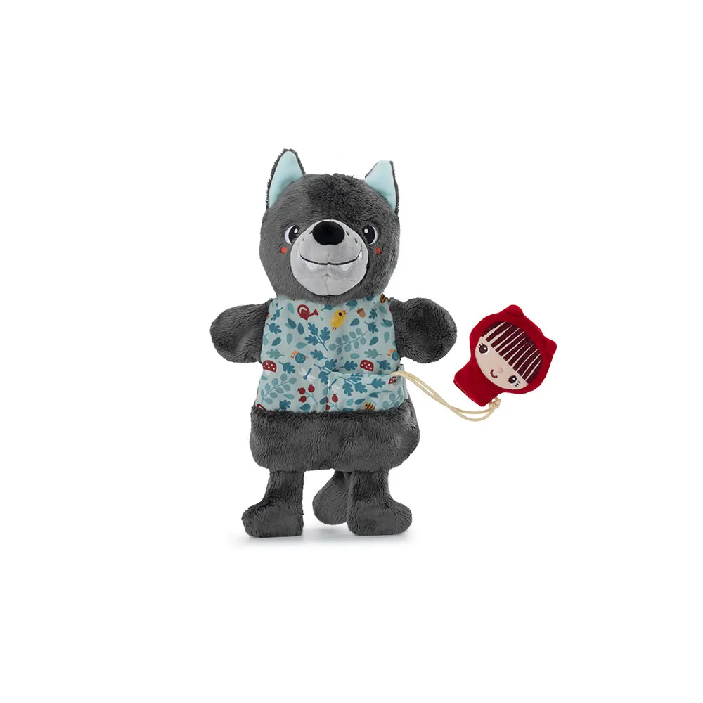 Louis Lobo Marioneta de Mano - Imagen 2