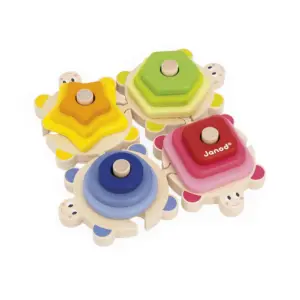 Tortugas Apilables I Wood