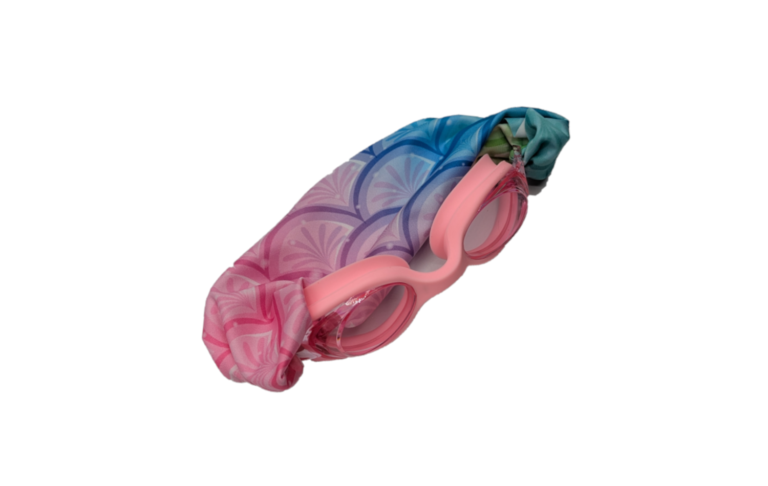 Gafas Infantiles Rosas con Turbante Sirenas