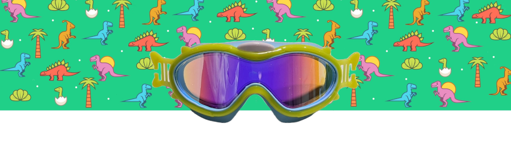 Máscaras Infantiles Amarillas con Turbante Dinos