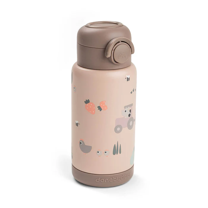 Botella Térmica con Pajita Playground Rosa - Imagen 6