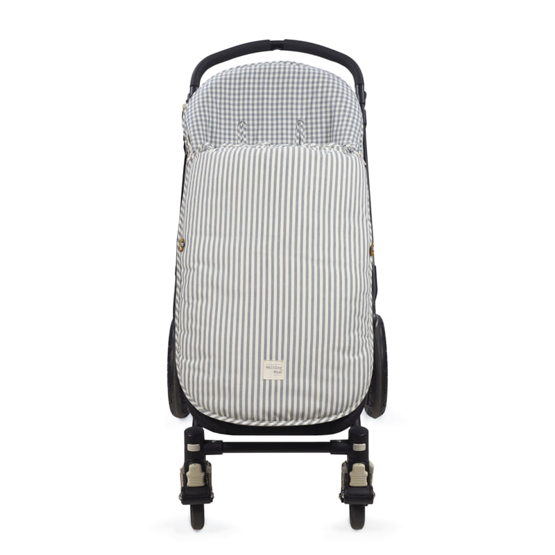 Saco Silla Entretiempo Praliné Vichy/Rayas Matcha TOG 2.5
