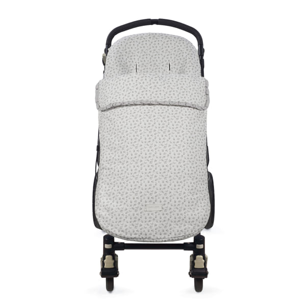 Saco Silla Invierno Little Bloom Flor Gris TOG 2,5
