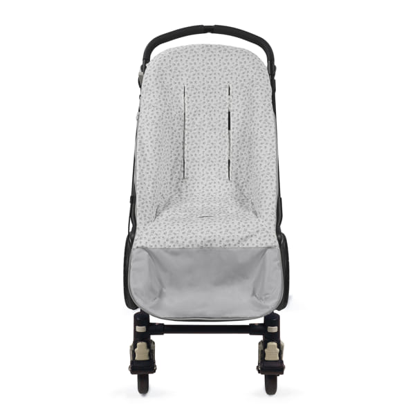 Saco Silla Invierno Little Bloom Flor Gris TOG 2,5 - Imagen 2