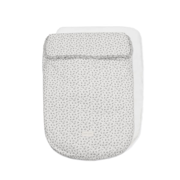Saco Silla Invierno Little Bloom Flor Gris TOG 2,5 - Imagen 4