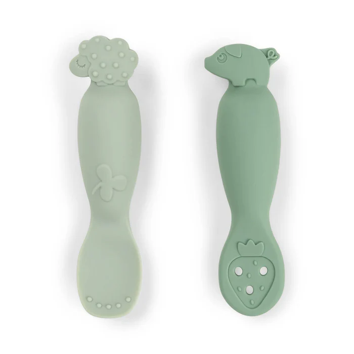 Juego de Cucharas de Aprendizaje - Granja Tiny - Verde
