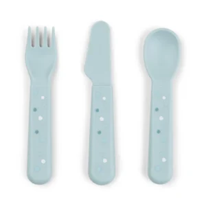 Foodie Cuberteria - Happy Dots Azul