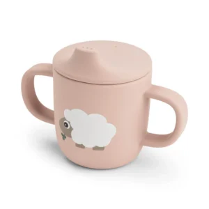 Vaso con Pico de Silicona - Tiny Farm - Rosa