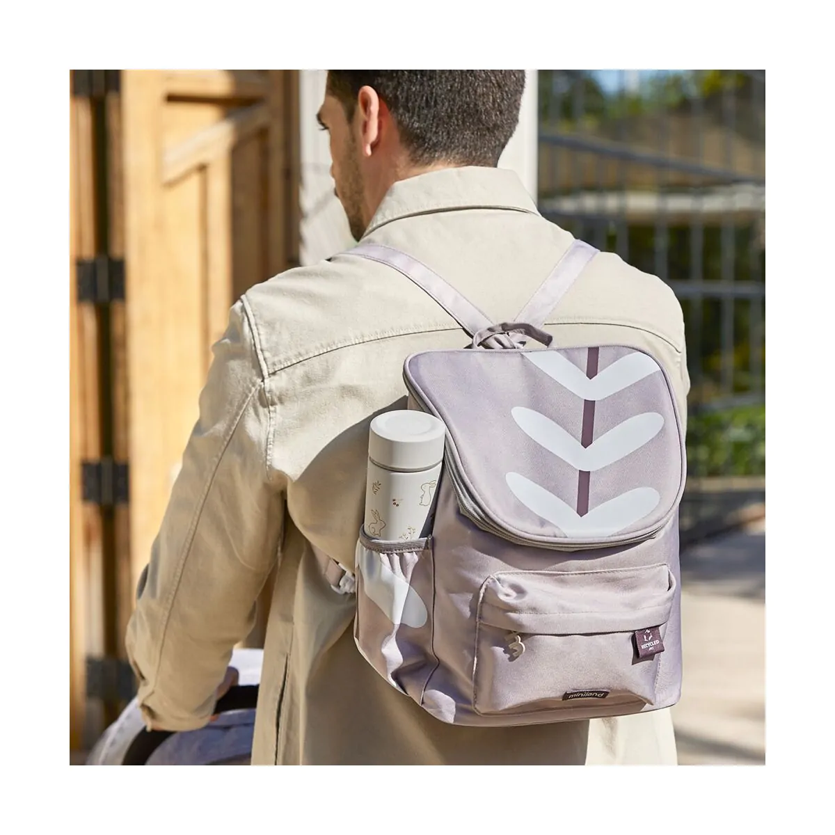 Ecothermibag Lunch Cream - Imagen 5