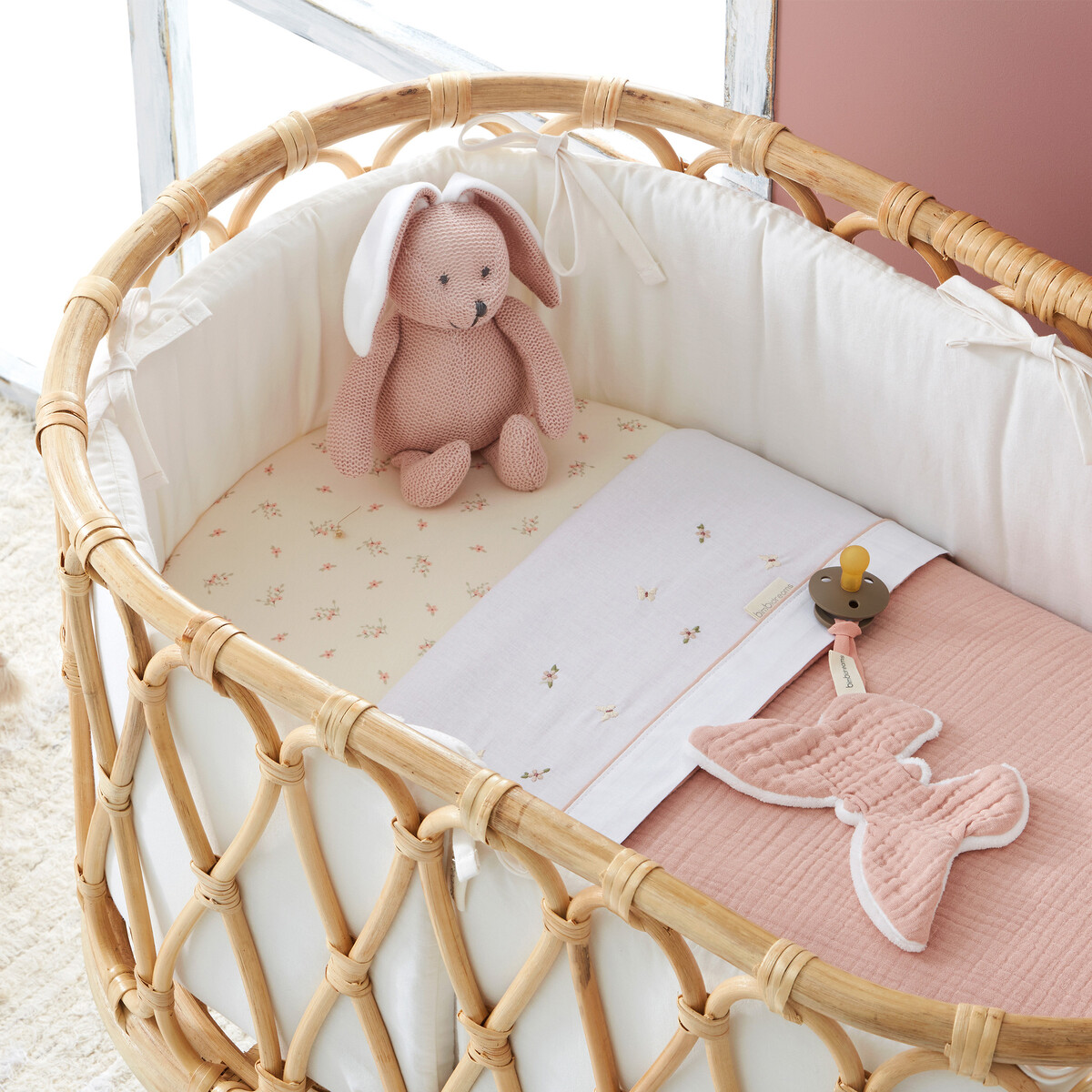 Caja de Regalo nº 2 - Manta y Peluche Conejo Tricot Basics - Imagen 4