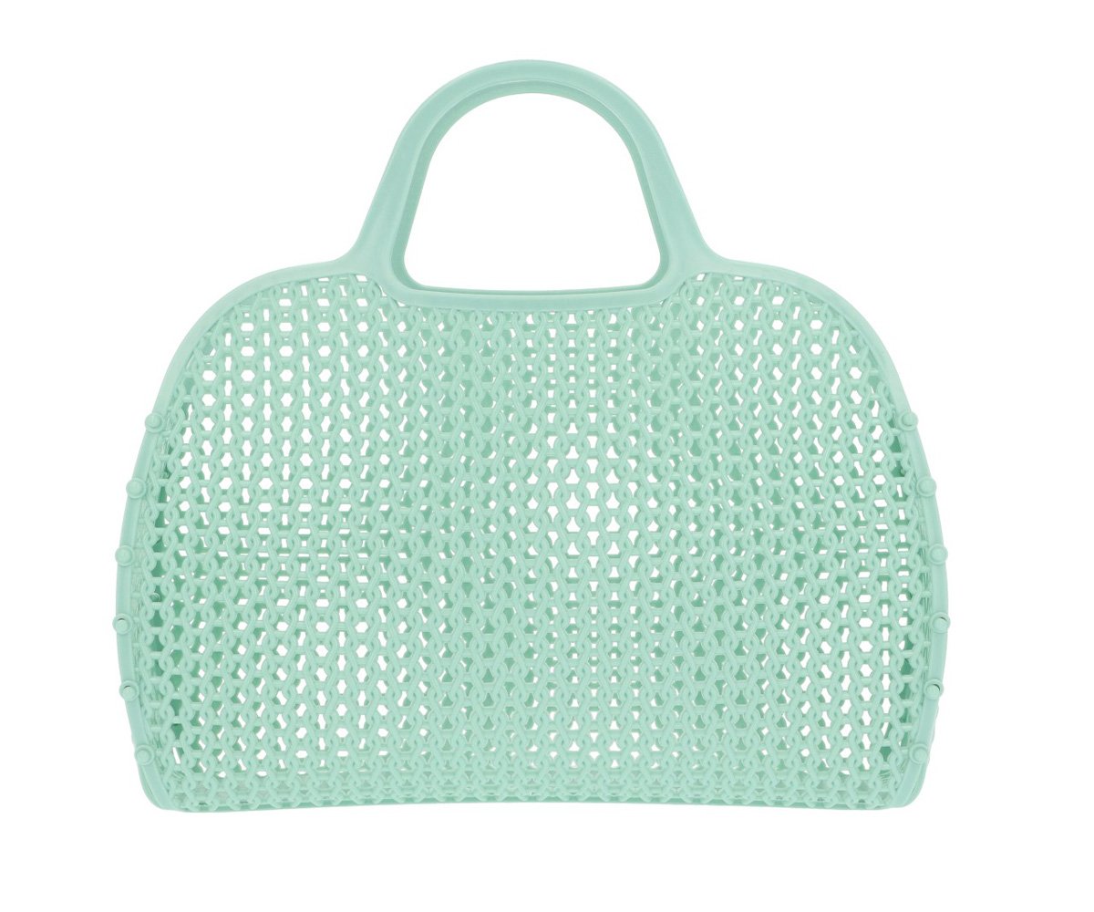 Bolso Plástico Retro Vintage Sea Green