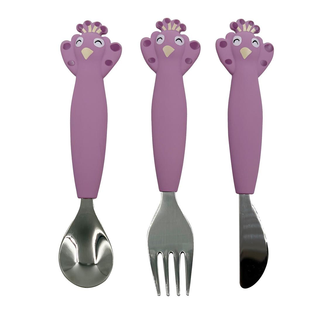 Cubiertos de 3 piezas - Mrs. Peacock