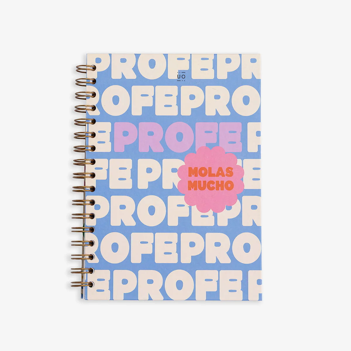 Libreta "Profe molas mucho"