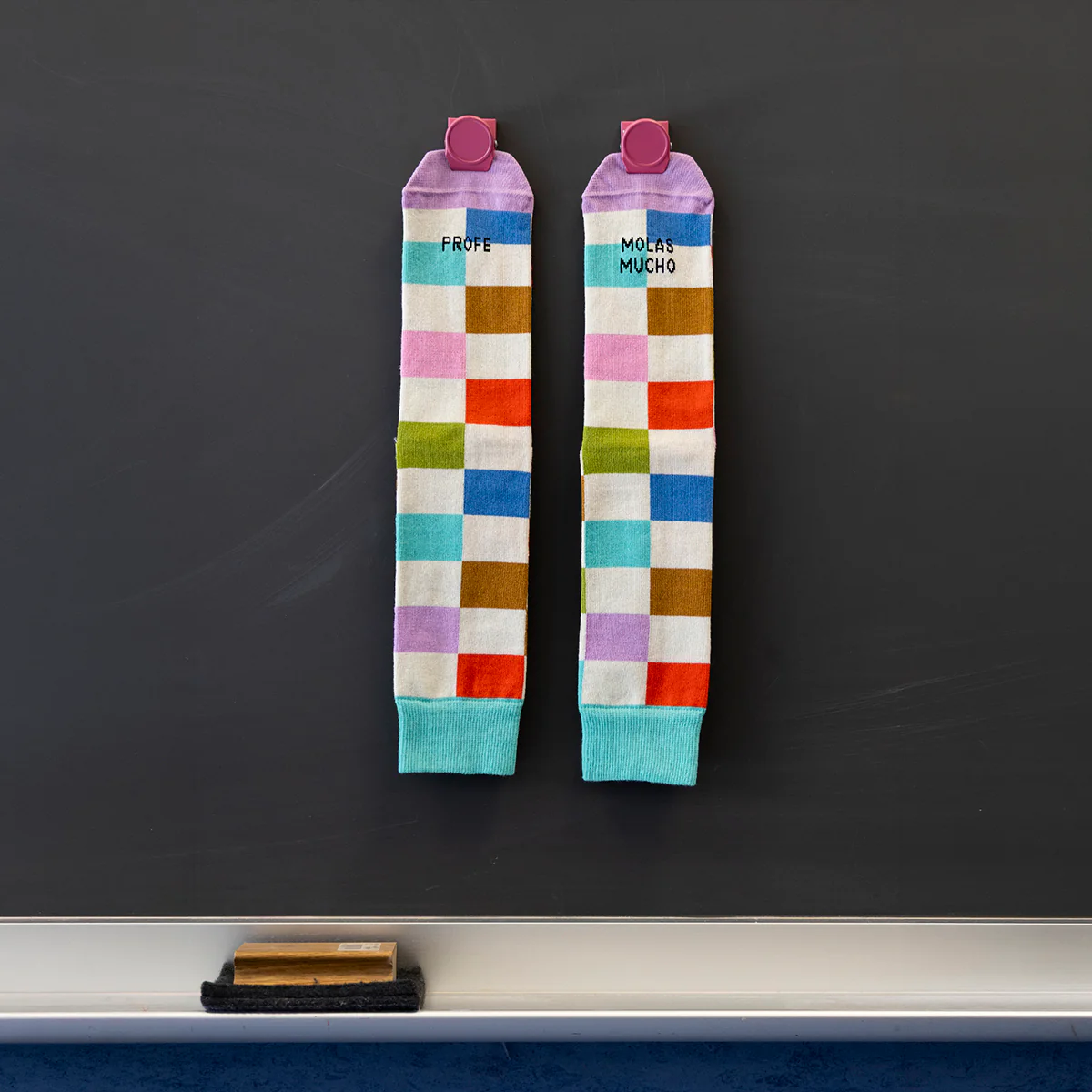 Kit Taza + Calcetines "Profe, molas mucho" T. 42-46 - Imagen 2