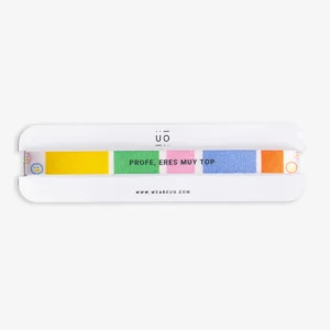 Pulsera de tela "Profe, eres muy TOP"