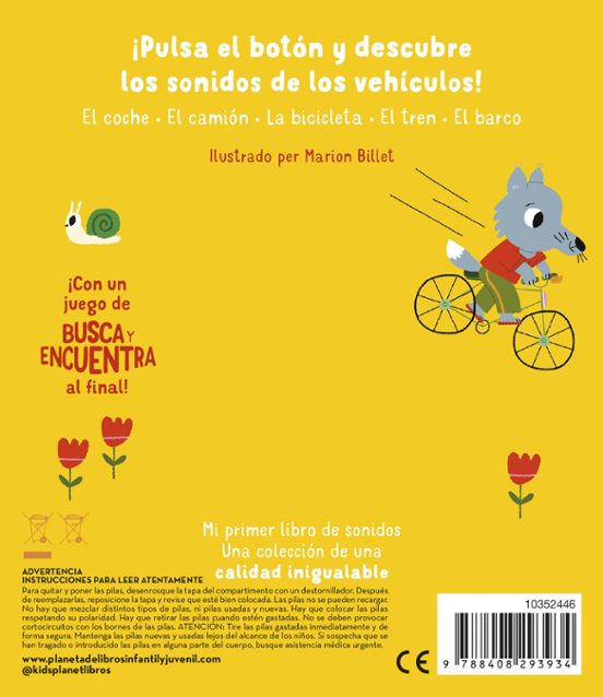 ¡Pip, piip!. Mi primer libro de sonidos - Imagen 2