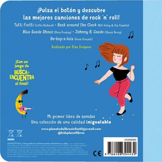 ¡Rock'n' roll baby! Mi primer libro de sonidos - Imagen 2