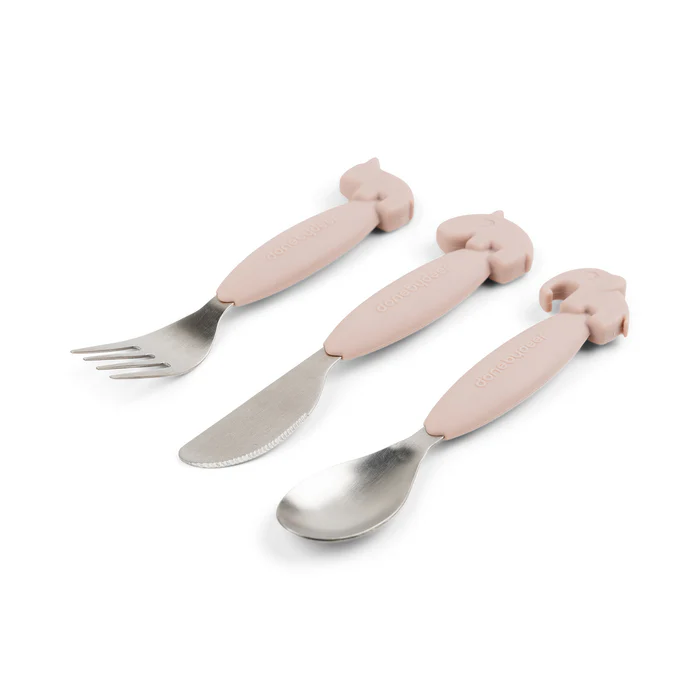 Easy-grip Cuberteria - Deer friends - Rosa - Imagen 3