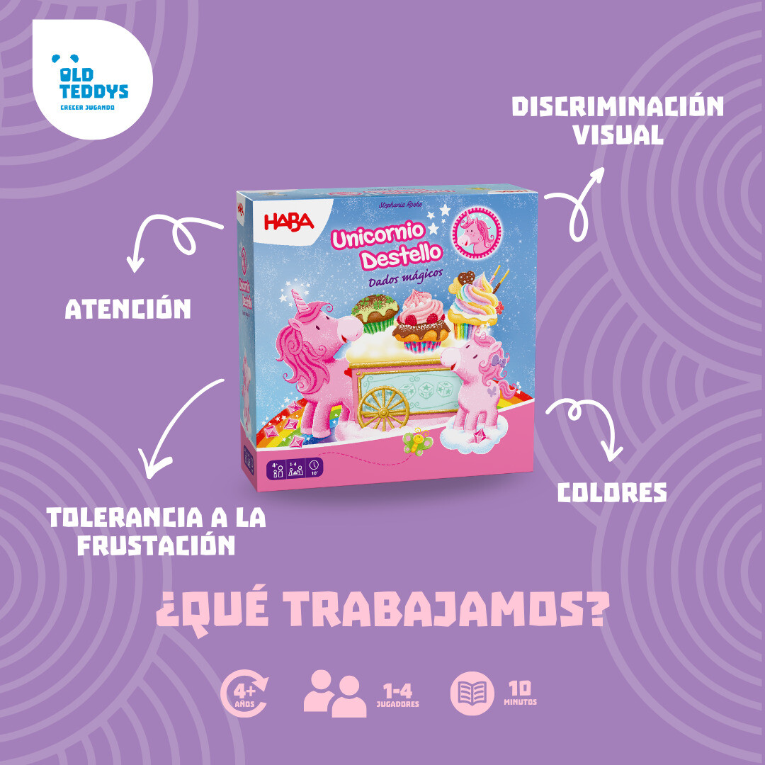 Unicornio Destello. Dados Mágicos - Imagen 2