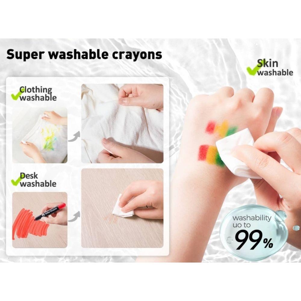 Crayón Suave Lavable (12 ud.) - Imagen 3