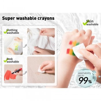 Crayón Suave Lavable (24ud.) - Imagen 3