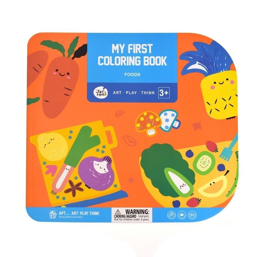 Cuaderno colorea sin salirte - FOODS