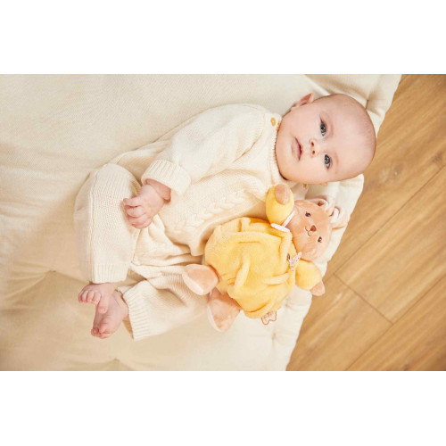 Peluche Conejo Patapouf Amarillo - Imagen 3