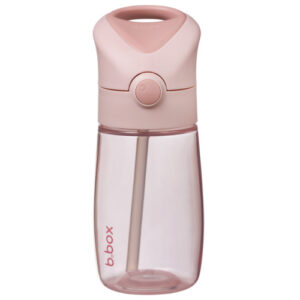 Botella Junior con pajita 380ml- Blush Crush