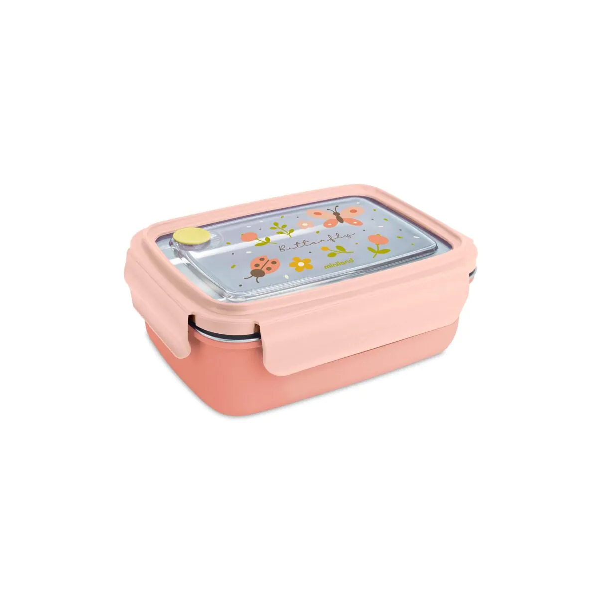 Steel Lunchbox Butterfly