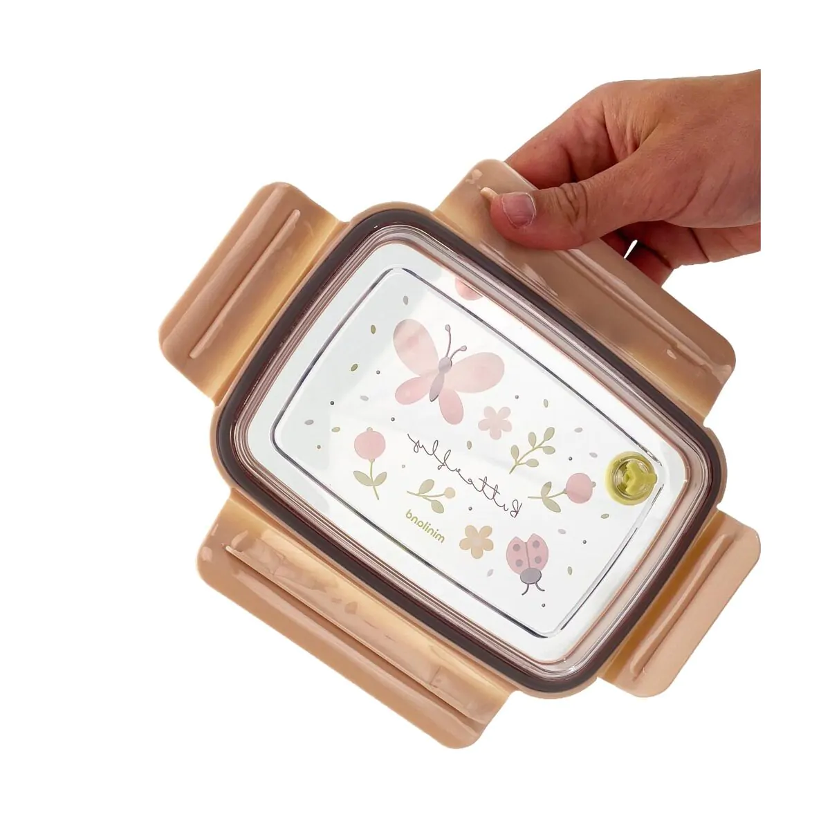 Steel Lunchbox Butterfly - Imagen 4