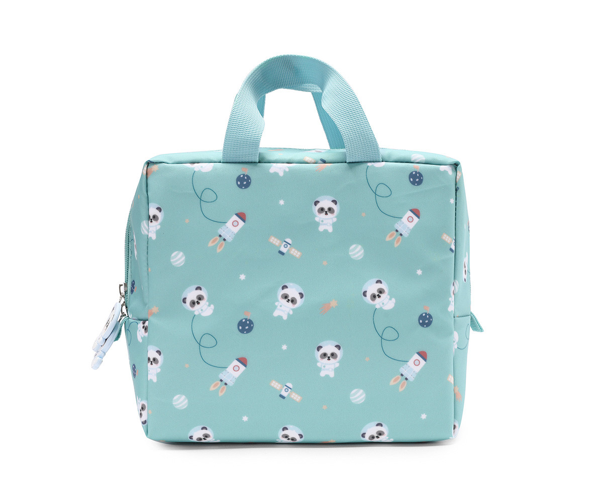 Bolsa Merienda Térmica Pandas in Space Personalizable - Imagen 3