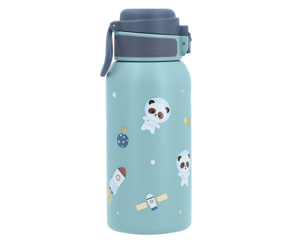 Botella de Acero Térmica Pandas in Space 500ml - Imagen 2