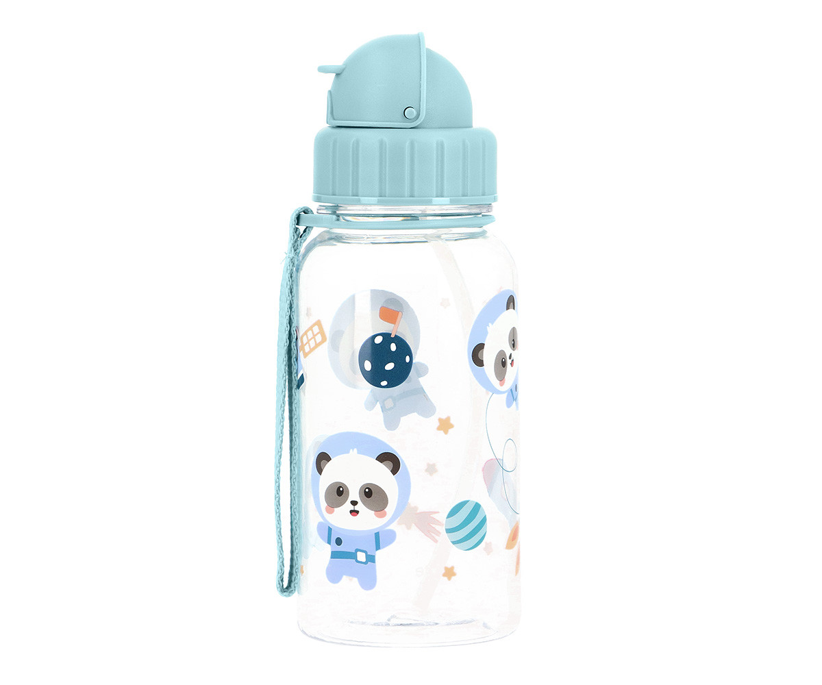 Botella Tritán Personalizable Pandas in Space 500ml